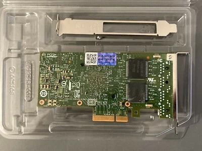 I350T4V2 Original Intel 1GbE Ethernet Server Adapter I350-T4V2 Both brackets - Image 1 of 3