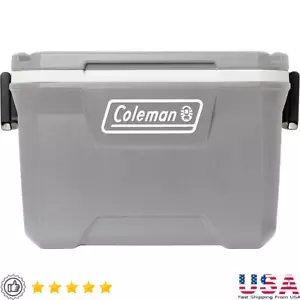 Insulated Portable Cooler W/ Heavy Duty Latches Leak-Proof Outdoor High Capacity - Picture 1 of 10