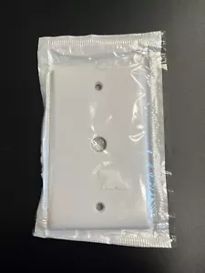 LEVITON 88013 BLANCO TELÉFONO/CABLE PLACA DE PARED (1 PC) - Imagen 1 de 2