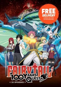 DVD Anime Fairy Tail 100 Years Quest ( Vol. 1-25 End ) English Dubbed All Region - Imagen 1 de 8