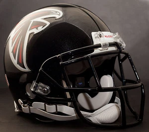 DEVIN HESTER ATLANTA FALCONS Schutt EGOP Football Helmet FACEMASK - BLACK - Picture 1 of 4