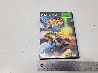 XGRA: Extreme-G Racing (Sony PlayStation 2, 2003) PS2 W/ MANUAL SCRATCHES - Image 1 of 4