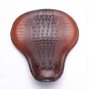 Motorcycle Large Spring Solo Seat For Harley Davidson Sportster XL883 1200 48 US - Picture 1 of 12