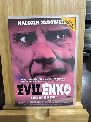  Evil Enko (DVD) X-Rental Region 4 free postage Malcolm McDowell serial killers  - Image 1 of 4
