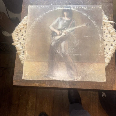 JEFF BECK Blow by Blow LP 1975 PE-33409 STEREO       JAZZ BLUES free shipping - Image 1 of 2