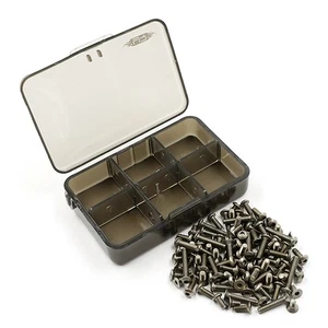 Yeah Racing Titanium Screw Assorted Set w/Box For Tamiya CC-02 #TSAS-0006 - Picture 1 of 2