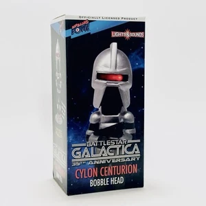 Cabeza Bobble Battlestar Galactica 35 Aniversario Cylon Centurion Nueva En Caja - Imagen 1 de 2