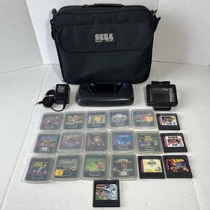 Sega Game Gear Konsole Konvolut 19 Spiele, Lupe, Netzteil - Beschreibung lesen - Bild 1 von 10