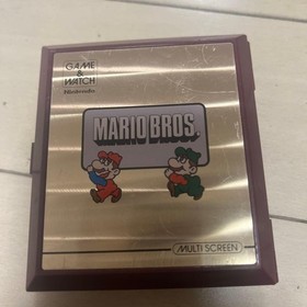 Mario Bros, Junk Nintendo Game Watch