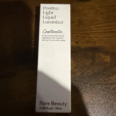 Rare Beauty - Positive Light Liquid Luminizer - Captivate .05 fl oz Discontinued - Image 1 of 4