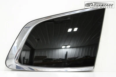 KIA TELLURIDE 2020-2022 cuarto lateral trasero derecho panel ventana vidrio y moldura OEM Foto 1 de 4