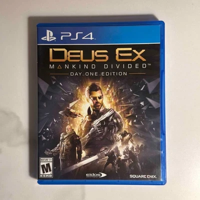 Deus Ex: Mankind Divided (Day One Edition) | PS4 | Lot #3 | PRISTINE - Image 1 of 4