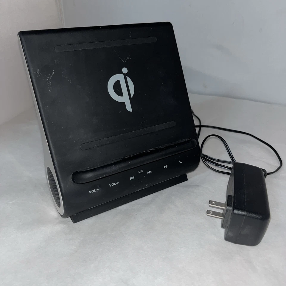 Cargador Inalámbrico Azpen Dockall D108, Altavoces Bluetooth Premium, Estado de Acoplamiento... Foto 1 de 4