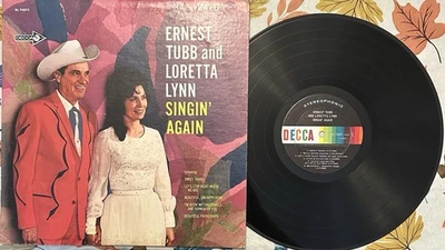 Ernest Tubb And Loretta Lynn – Singin' Again (Decca DL 74872) LP Country 1967 - Image 1 of 2