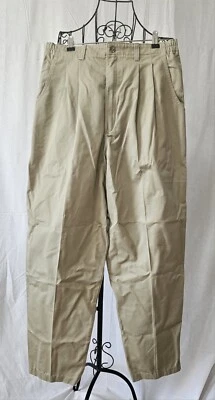 Calça social feminina Lee cáqui tamanho 14 média T30-1549 - Imagem 1 de 4