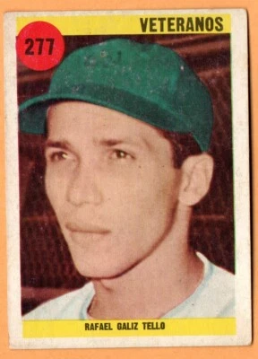 Venezuela Sport Grafico Ovenca 1970 Rafael Galiz Tello #277 Vargas - Image 1 of 2