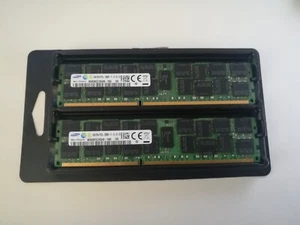 Samsung 32Go (2x16Go) RDIMM 1600MHz DDR3 RAM Module (M393B2G70QH0-YK0) - Photo 1/1