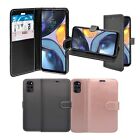 For Motorola G22 Phone Case Wallet Flip PU Leather Stand Card Slot Pouch Cover