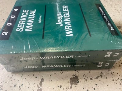 Manual De Taller De Reparación De Servicio Nuevo JEEP WRANGLER 2004 - Imagen 1 de 4