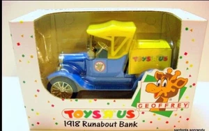 Ertl Bank 1918 Runabout Car Toys R US Logo Geoffrey Giraffe on Door 1993 NIB - Picture 1 of 4