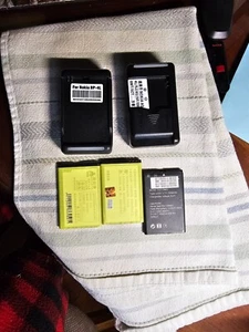 3PC Replacemen BP-4L Battery + 2PC chargers new old stock For Nokia - Picture 1 of 1