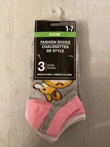 RAINBOW & FOX KIDS 1-7 SOCKS 3PACK (BRAND NEW) - Picture 1 of 8