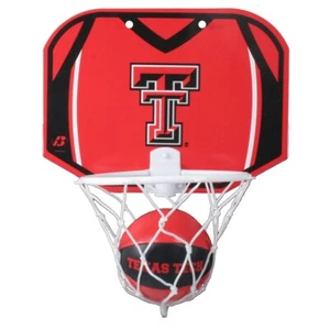 Texas Tech Red Raiders Mini Basketball And Hoop Set - Picture 1 of 1