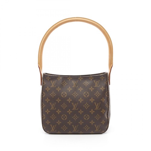 LOUIS VUITTON（LV） Borsa a tracolla Louis Vuitton Looping MM M51146 tela monogramma marrone usata donna LV