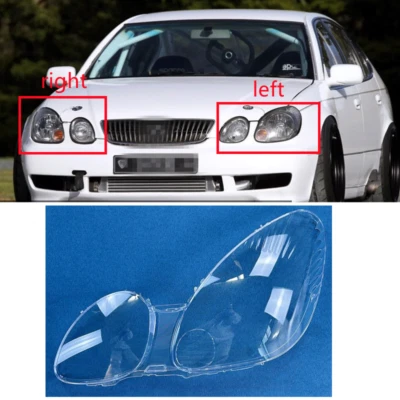 Para Lexus GS300 1998-2005 Izquierdo LH Faro Delantero Lente Carcasa Cubierta Sello Pegamento Foto 1 de 4