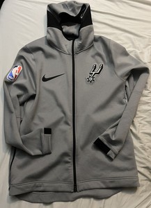 spurs zip up moletom com capuz