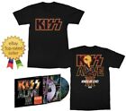 KISS ALIVE III 30th Anniversary/500 DELUXE Picture Disc Vinyl 2 LP + T-Shirt MED