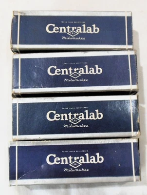 Lote de 4 potenciómetros CENTRALAB en caja NF-110, NT-150, NT-110 y N-176 Foto 1 de 4