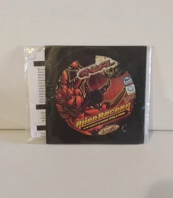 Vtg New Sealed Gnarl Alien Racers PC Game With Operation Manual NOS - Image 1 of 4