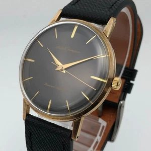 Vintage 1962 Seiko Champion Black dial J15004E 19J Hand-winding Japan #2133 - Picture 1 of 14