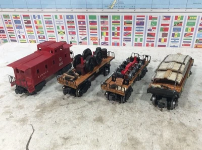 Lionel Postwar - Set  4  Freight Cars O Gauge / 027 - Image 1 of 4