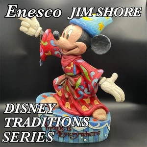 "MAGIC IS EVERYWHERE" MICKEY MOUSE SORCERER Enesco Disney Traditions FIGURE - Picture 1 of 13