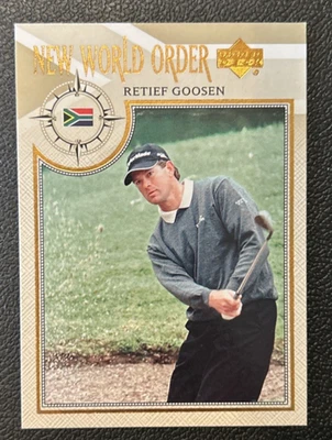 2002 Upper Deck New World Order Retief Goosen #69 - Image 1 of 2