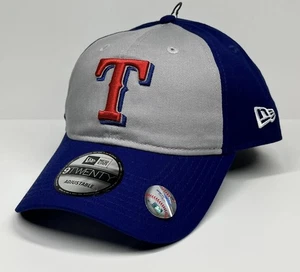 Gorra Texas Rangers New Era 9Twenty Azul Gris Rojo Gorra Ajustable Snapback MLB - Imagen 1 de 9