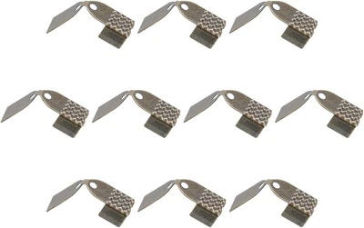 Extremos de cable de crimpado plegables, cierres de tapa de extremo de 5 mm para cinta de cuero para hacer hágalo usted mismo (... Foto 1 de 4