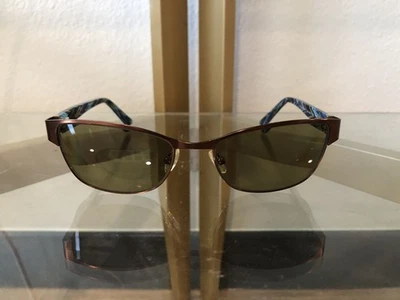 Monturas para gafas Nicole Miller Douglaston solamente - azul marrón 53-17-135 Foto 1 de 4