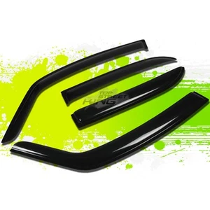 VISERA DE VENTANA LATERAL TINTE OSCURO/DEFLECTOR DE VIENTO SOMBRA DE LLUVIA PARA 07-14 SUZUKI SX4 - Imagen 1 de 11