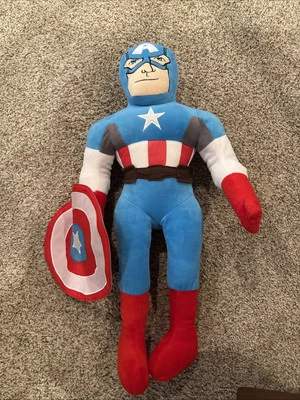 Avengers Marvel Captain America Plush 17” Stuffed Character Toy - Image 1 of 3