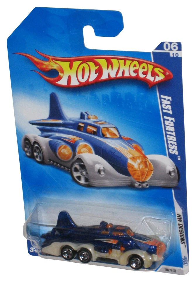 Coche de juguete Hot Wheels HW Designs '09 Fast Fortress azul 102/190 Foto 1 de 1