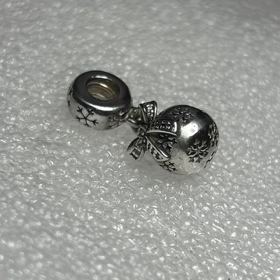 Authentic Pandora 🌟 Christmas Shimmering Bauble Dangle Charm 🌟 791410CZ - Image 1 of 4