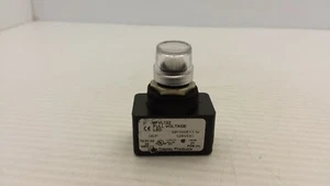 DDP MFVL122 SP100511-W PILOTO LUZ TRANSPARENTE 125VDC 5/8" MONTAJE DIA NNB - Imagen 1 de 3