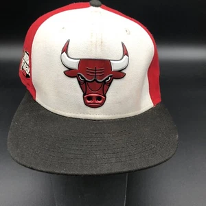Chicago Bulls NBA Finals 1996 Metallic Logo 9Fifty New Era Hat Snapback - Picture 1 of 9