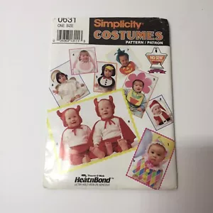 Disfraces de babero y sombrero infantil Simplicity 0631 - Imagen 1 de 3