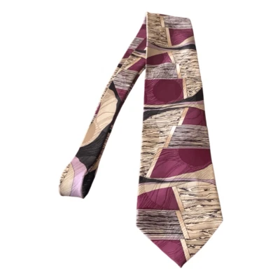 Corbata de hombre Carlo Palazzi Studio usada con corbata hecha a mano toda seda Foto 1 de 4