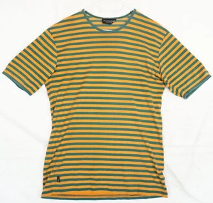 Marimekko Grün & Orange Klassisch Streifen Baumwolle T-Shirt Herren M - Bild 1 von 6