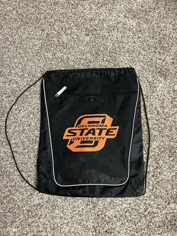 Oklahoma State University Pull String Backpack Cover